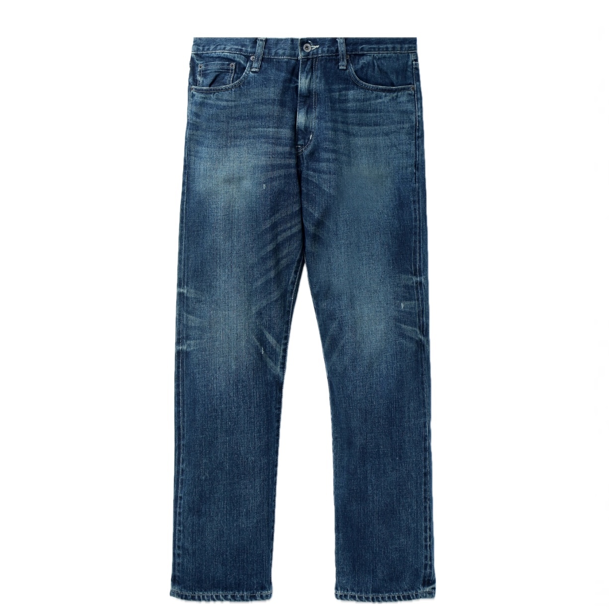 -(B3a01)-NEIGHBORHOOD WASHED DENIM DP MID PANTS 水洗 深中 牛仔褲 藍色/黑色-251XBNH-PTM06