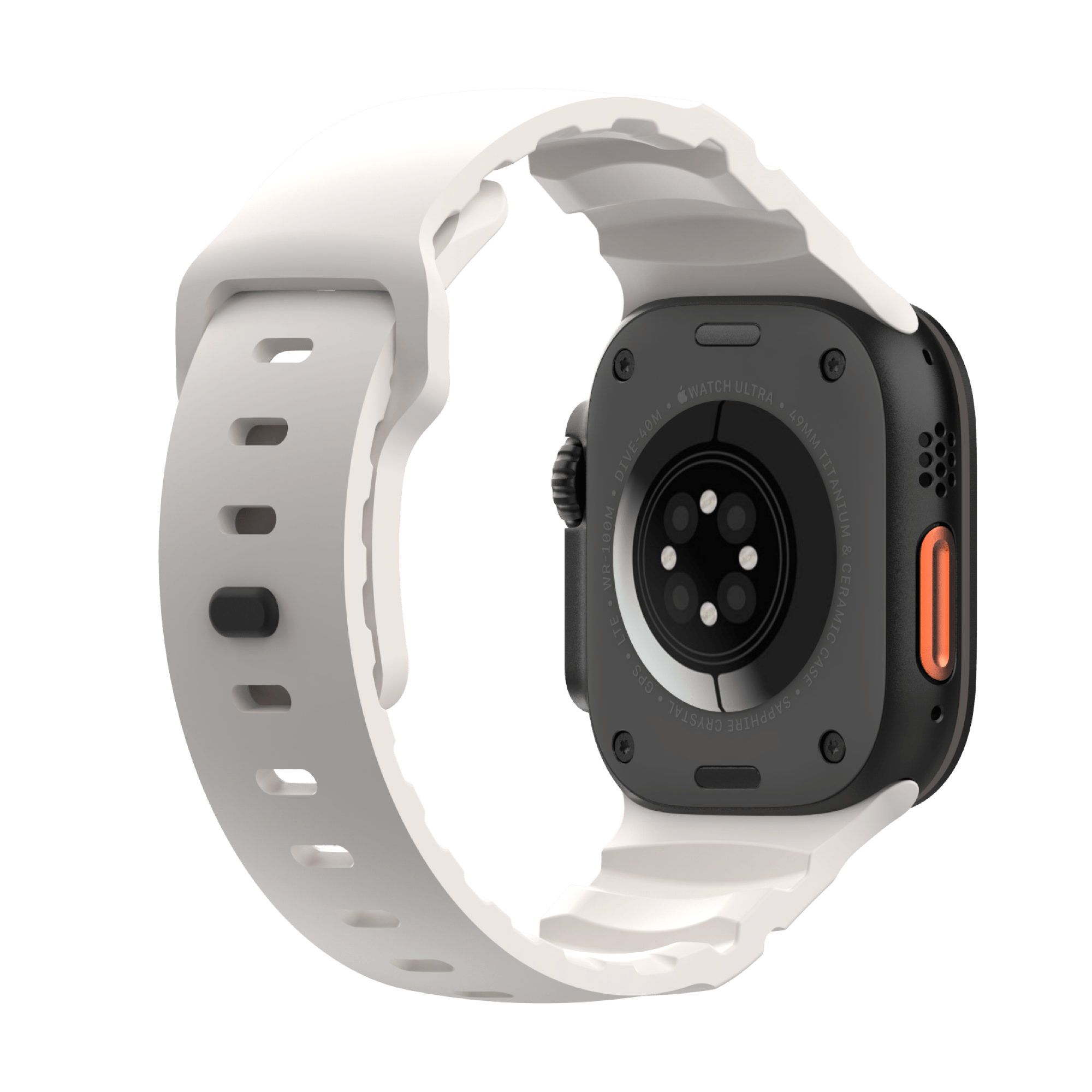 Titan -白色 無畏極限錶帶 -Apple Watch 49/46/45/44mm