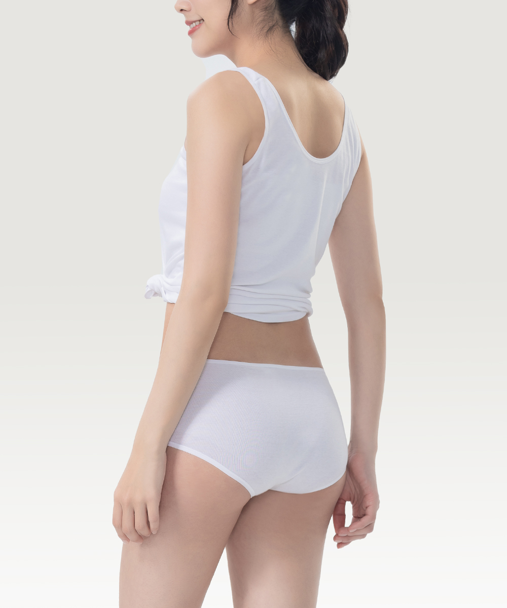 清淨棉 女中腰三角褲 UE061024