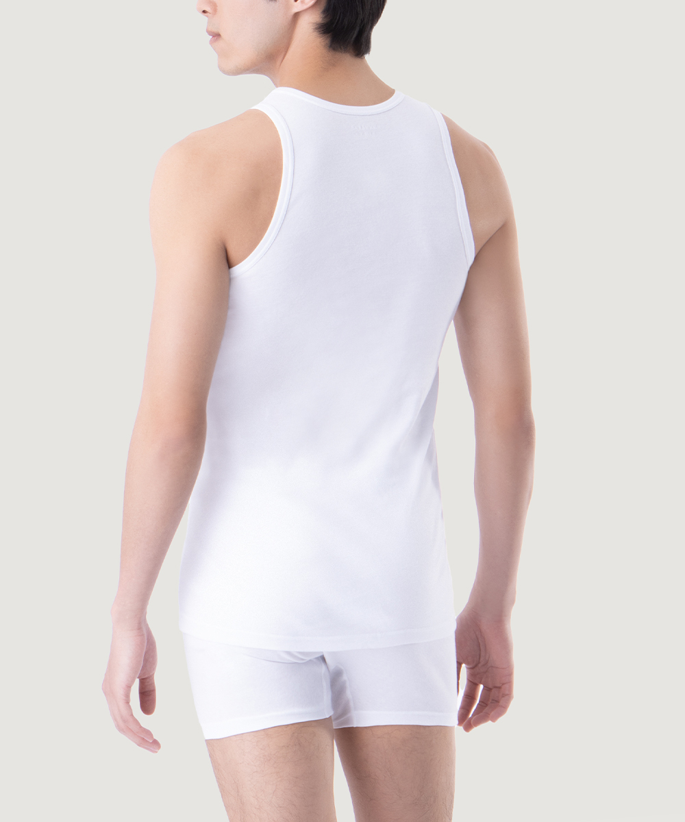 清淨棉 男窄肩背心 UE141024