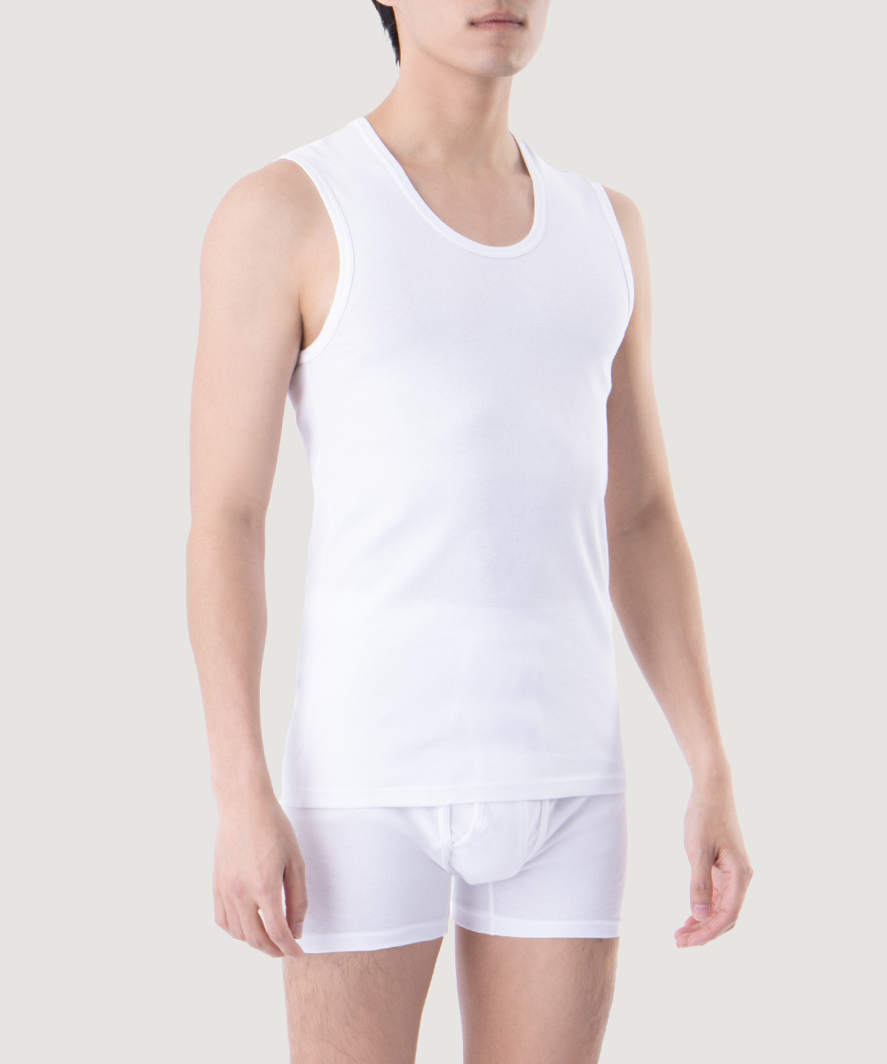 清淨棉 男寬肩背心 UE141124