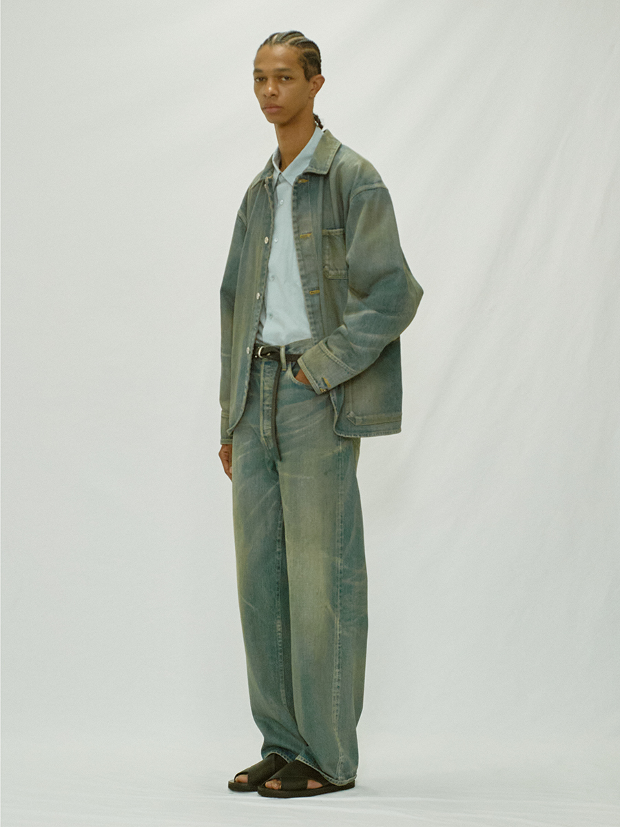 YOKO SAKAMOTO Coverall Vintage Indigo
