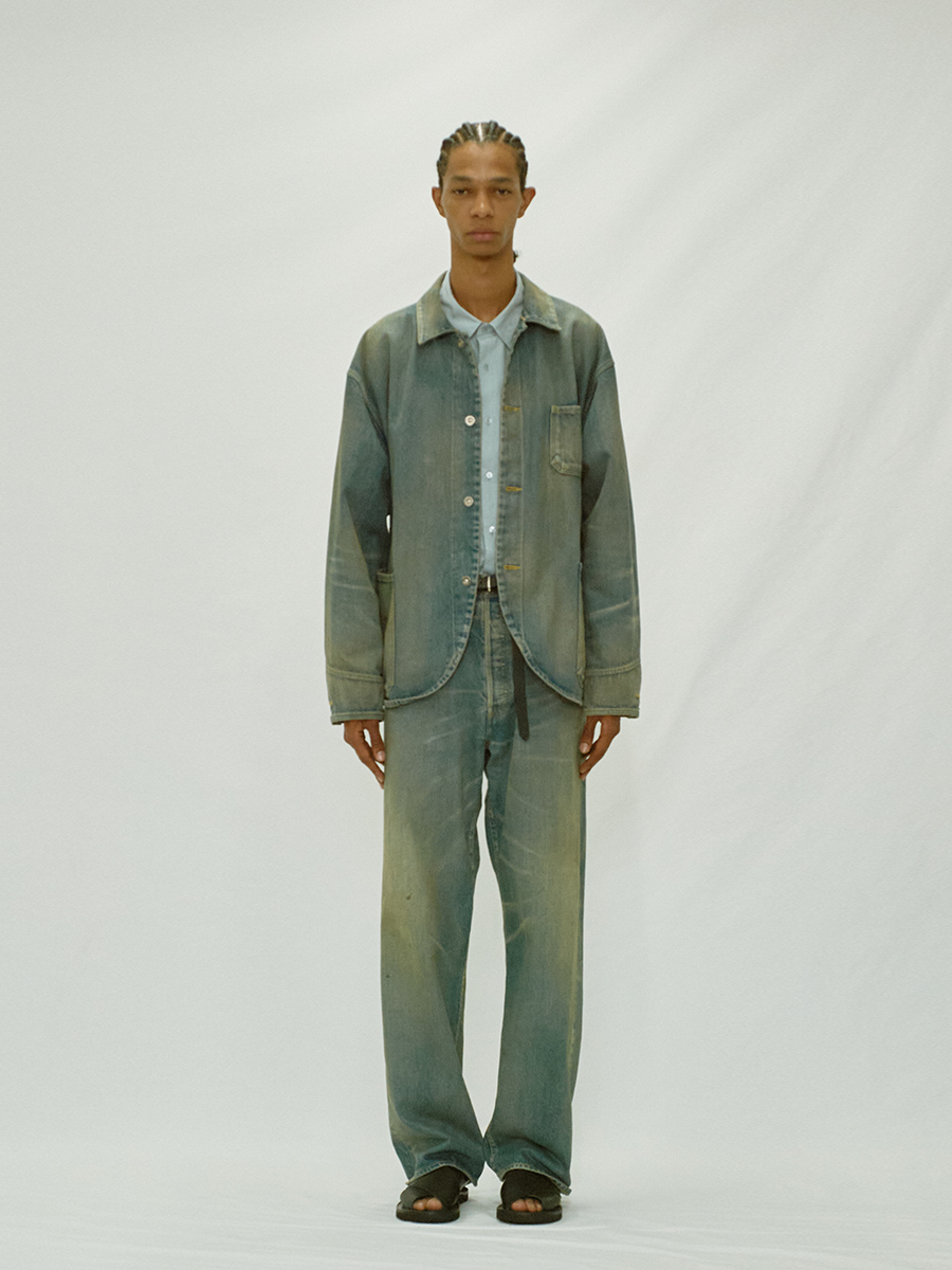 ジャケット・アウター YOKO SAKAMOTO DENIM COVERALL KAKISHIUBU DENIM COVERALL, KAKISHIBU - YOKO SAKAMOTO ヨーコサカモト