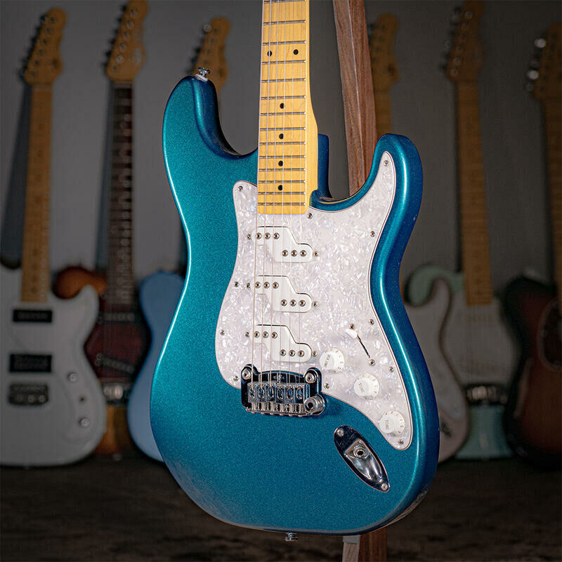 G&L Tribute COMANCHE Emerald Blue Metallic 電吉他