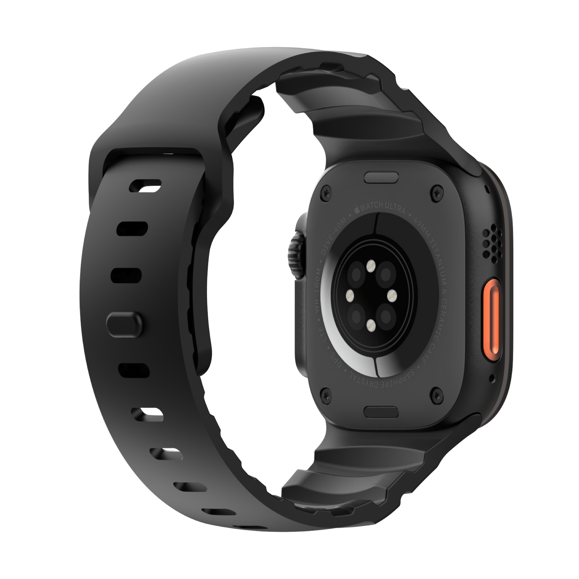 Titan -黑色 無畏極限錶帶 -Apple Watch 49/46/45/44mm