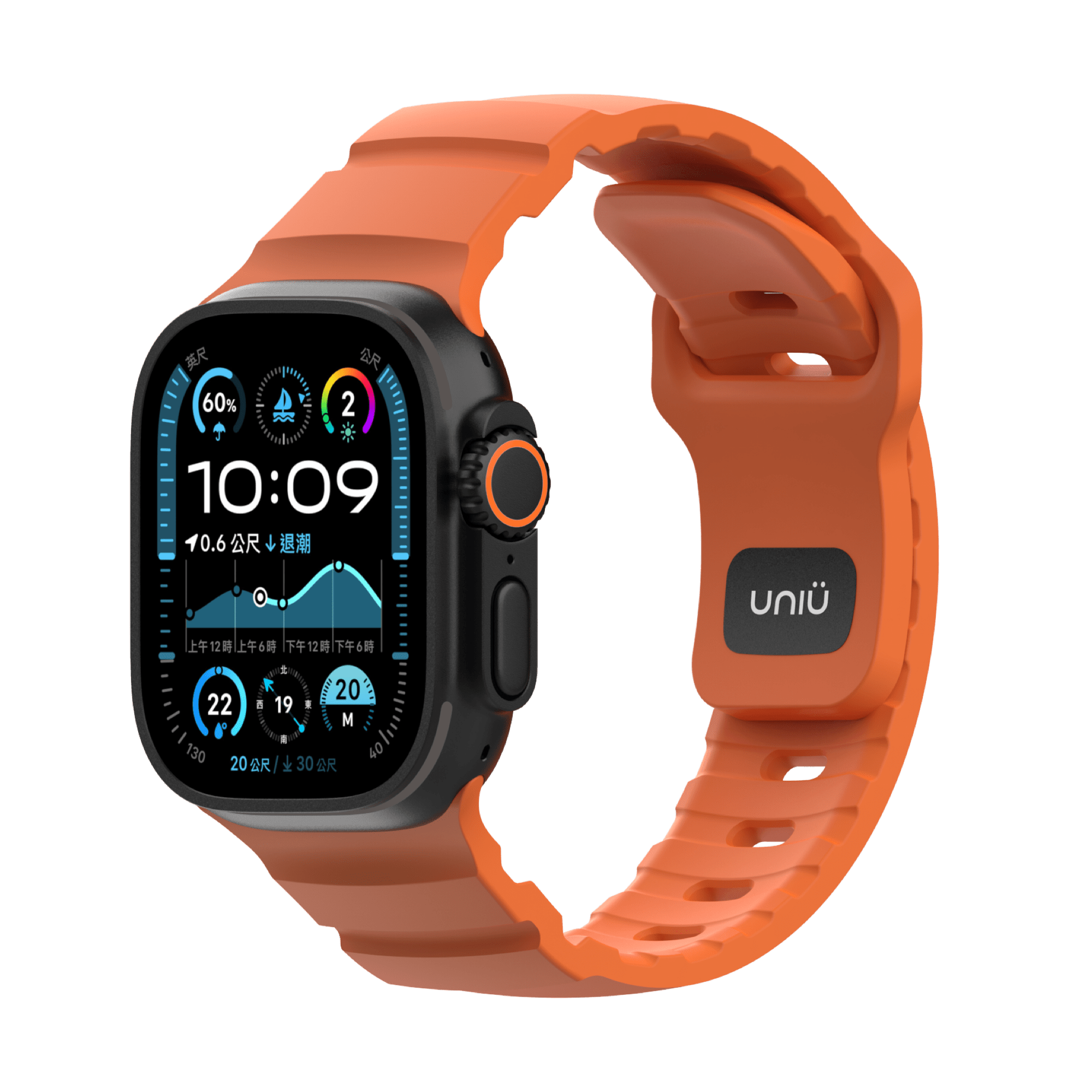 Titan -熾焰橘 無畏極限錶帶 -Apple Watch 49/46/45/44mm