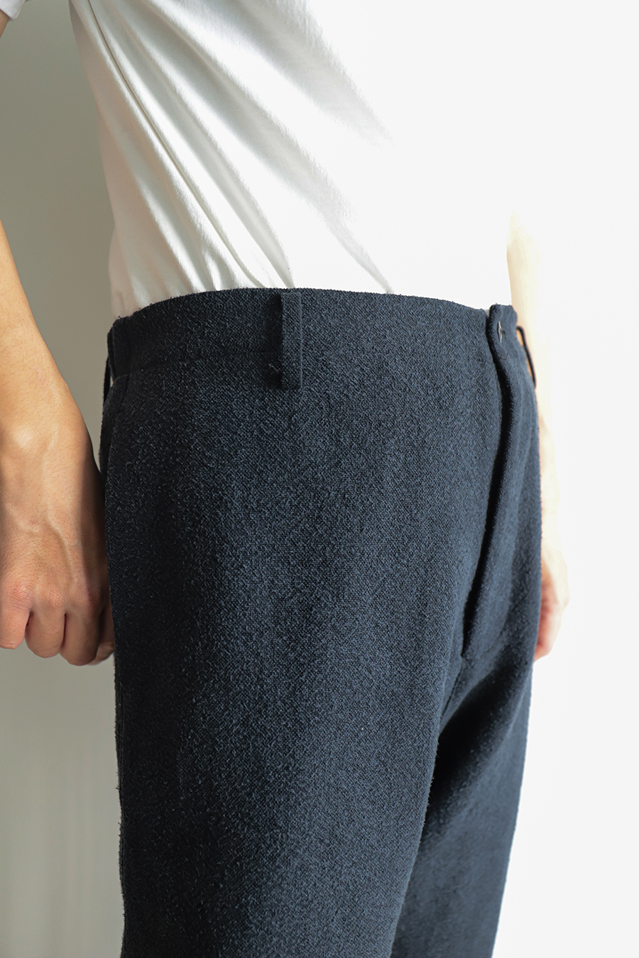 Namu Shop - Yoko Sakamoto Tapered Pants - Black