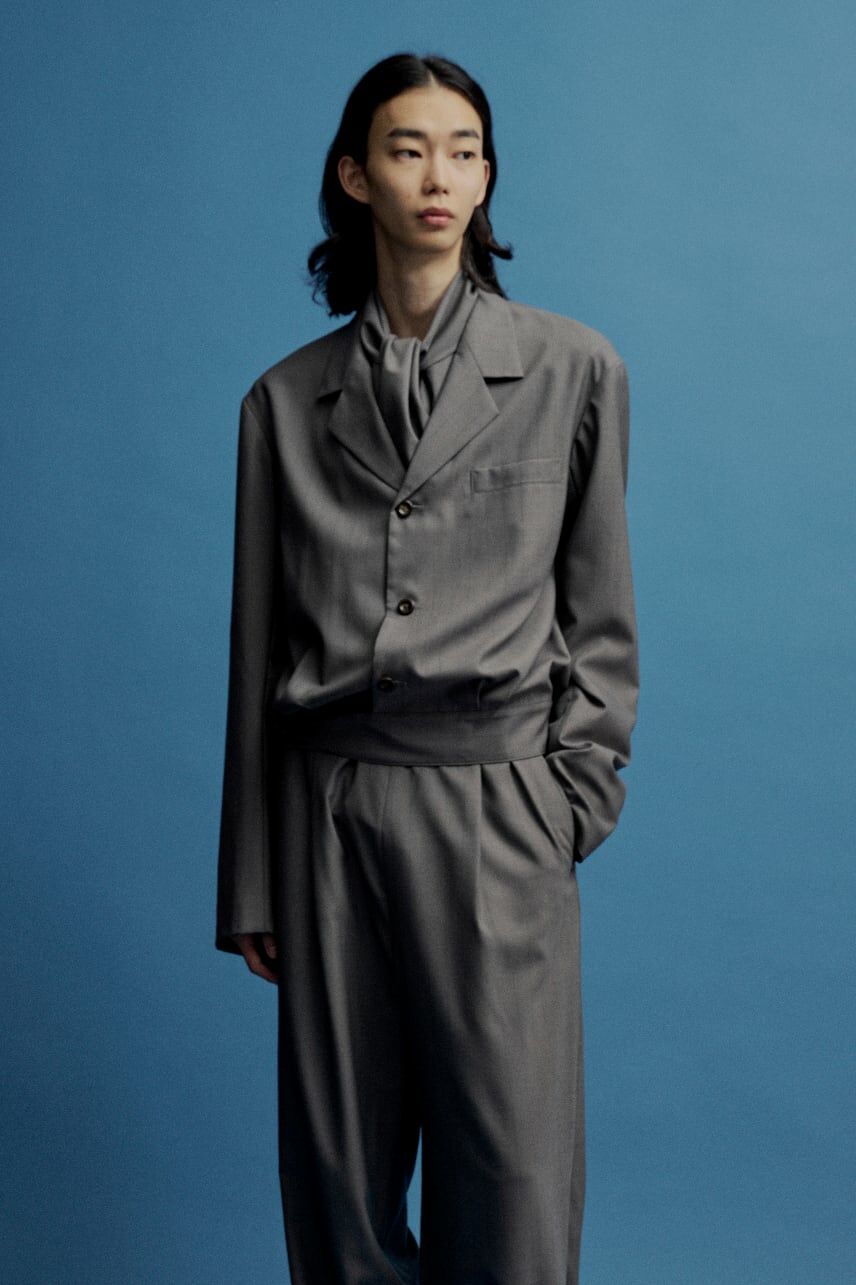 UJOH - 3BS SHORT JACKET / BLACK