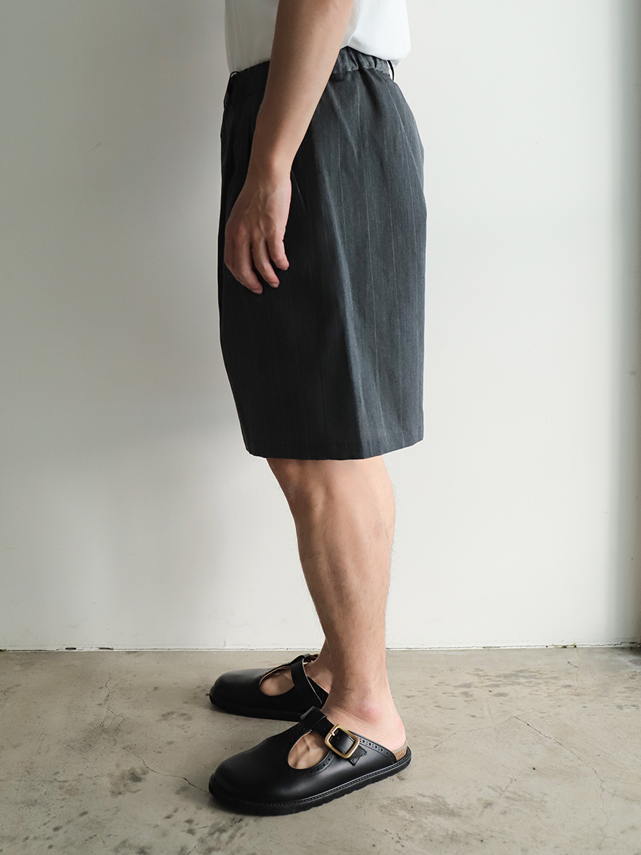 25ssYOKO SAKAMOTO STANDARDEASYSHORTショーツ YOKO SAKAMOTO Standard Easy Shorts Sumi Ink