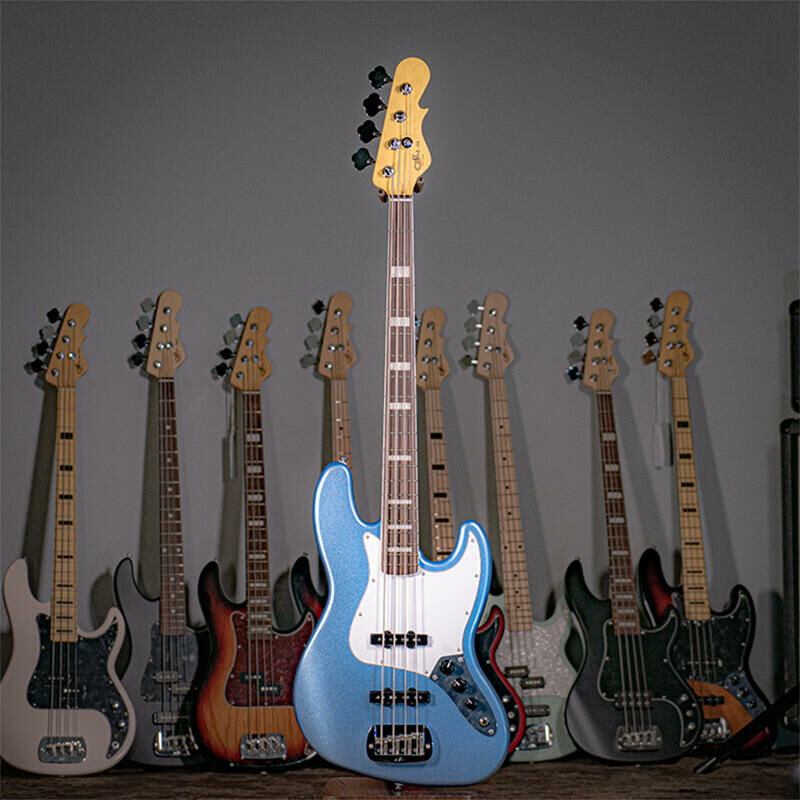 G&L Tribute JB Lake Placid Blue 電貝斯