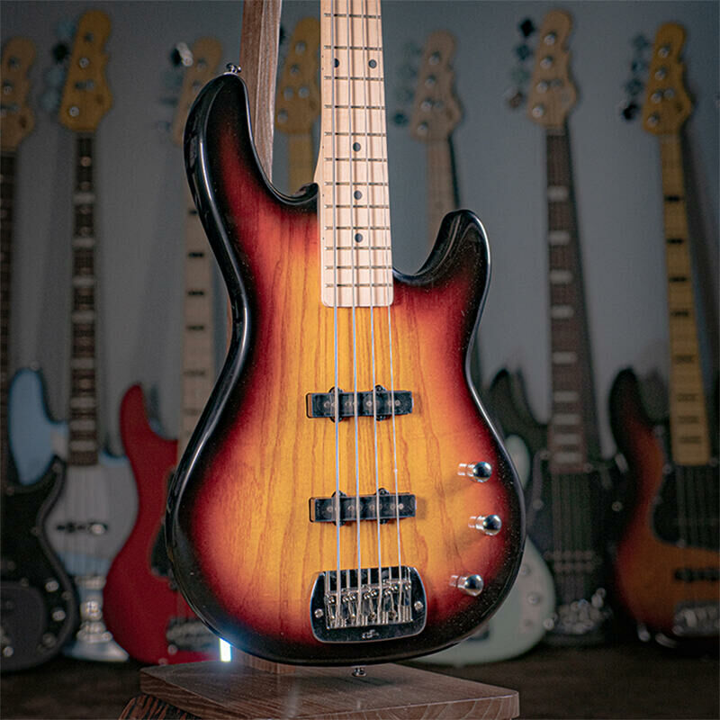G&L Tribute JB 2 3-Tone Sunburst 電貝斯