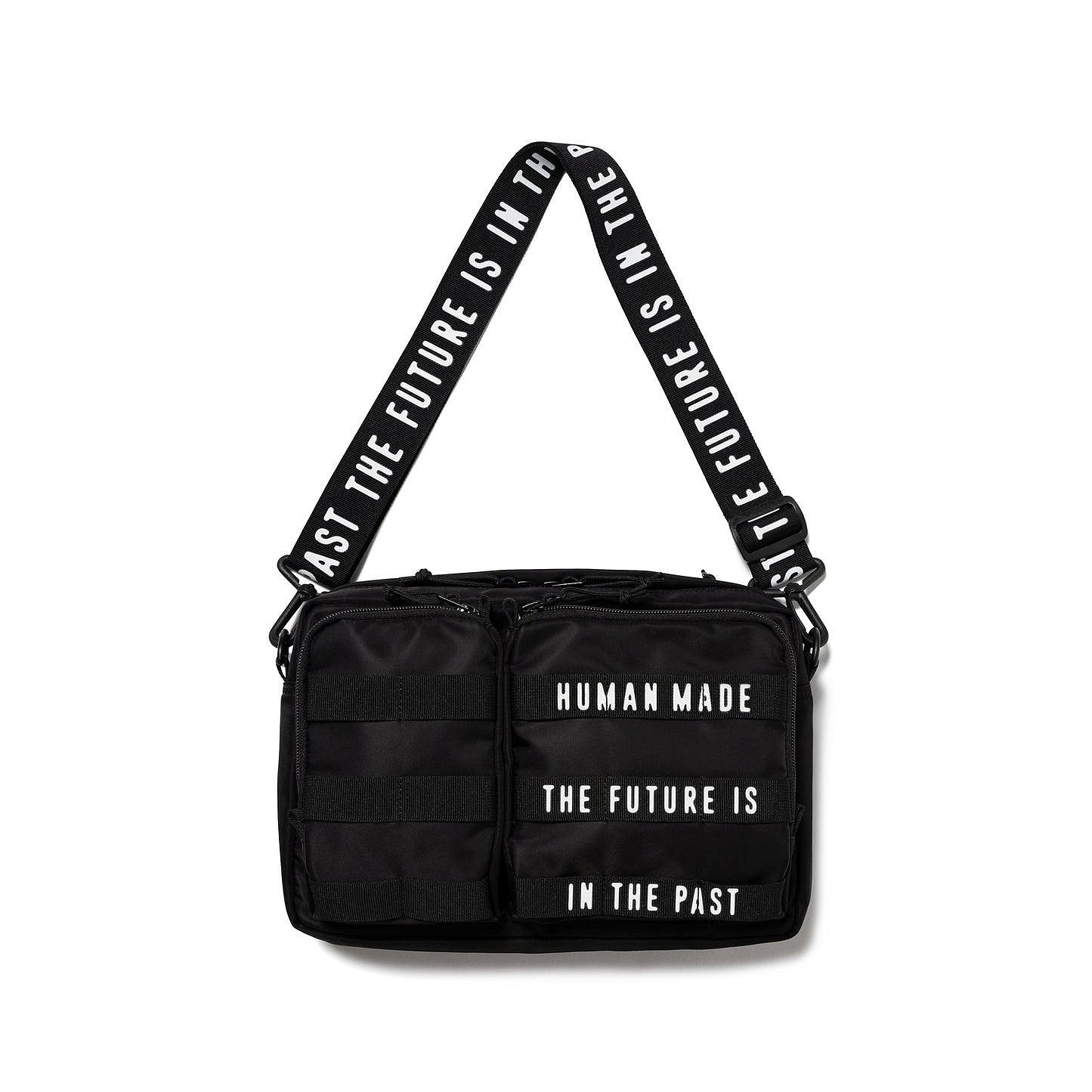 2024SS HUMAN MADE MILITARY POUCH LARGE 側背包