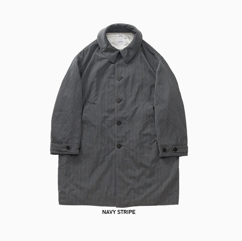 VISVIM 2025 S/S BALMAT PARKA STRIPE - PRE ORDER ITEM (預訂中)