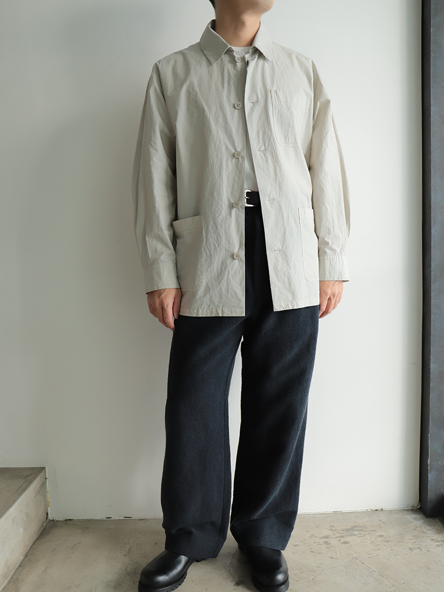 YOKO SAKAMOTO Work Shirt Black Rice