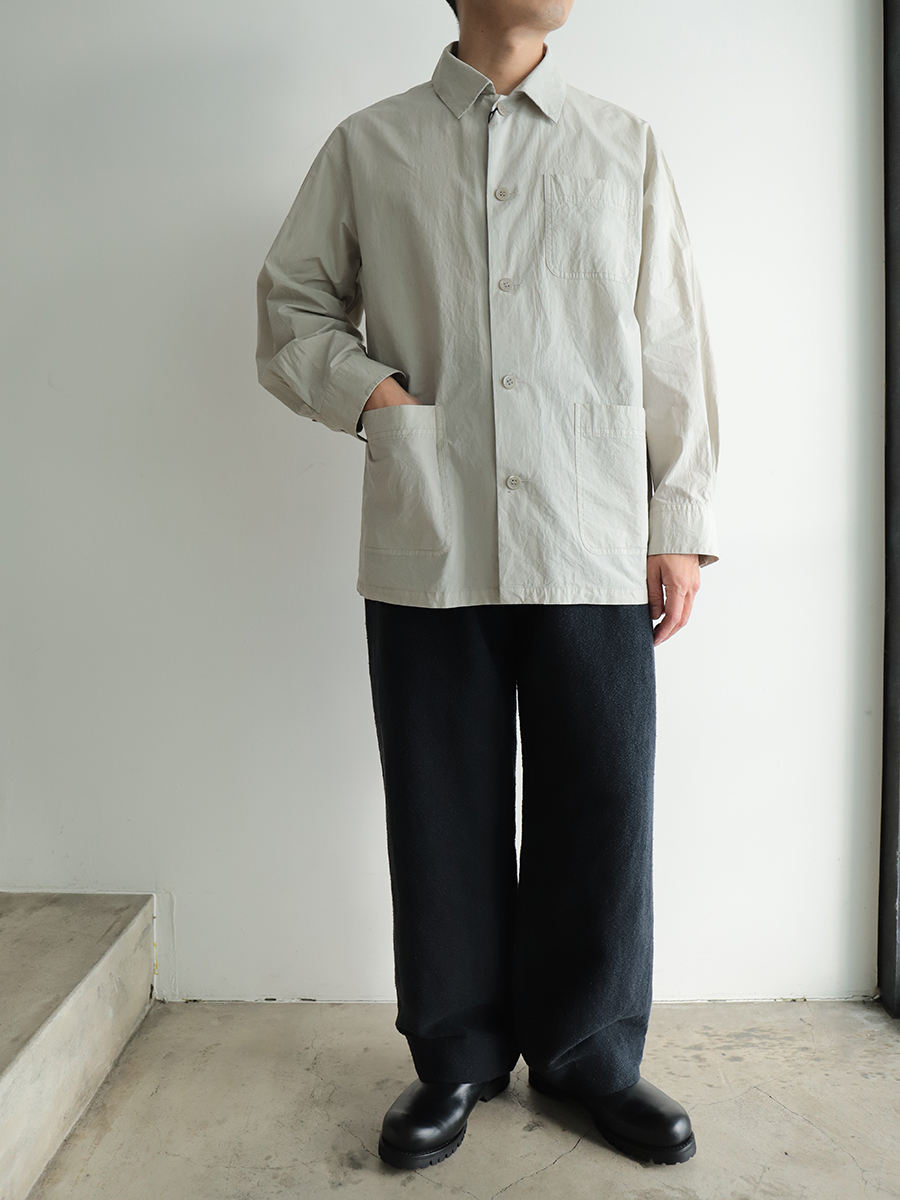 kamaboko様 YOKO SAKAMOTO Work Shirt Black Rice