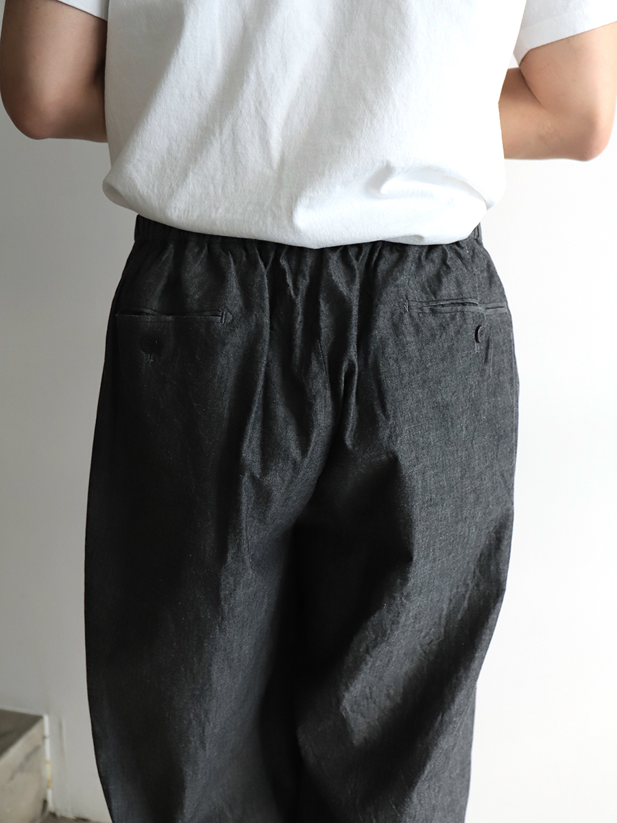 YOKO SAKAMOTO Relax Easy Pants Gray
