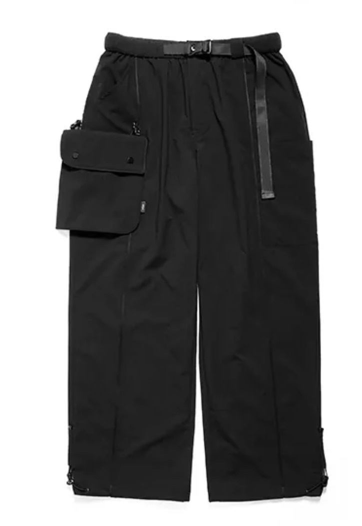2023SS oqLiq Aura Protection drawstring pants ll 口袋可拆機能長褲