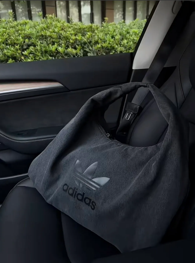 Adidas Originals logo 大容量 雲朵包 手提包 牛仔黑 牛仔藍 IX7694/IX7693