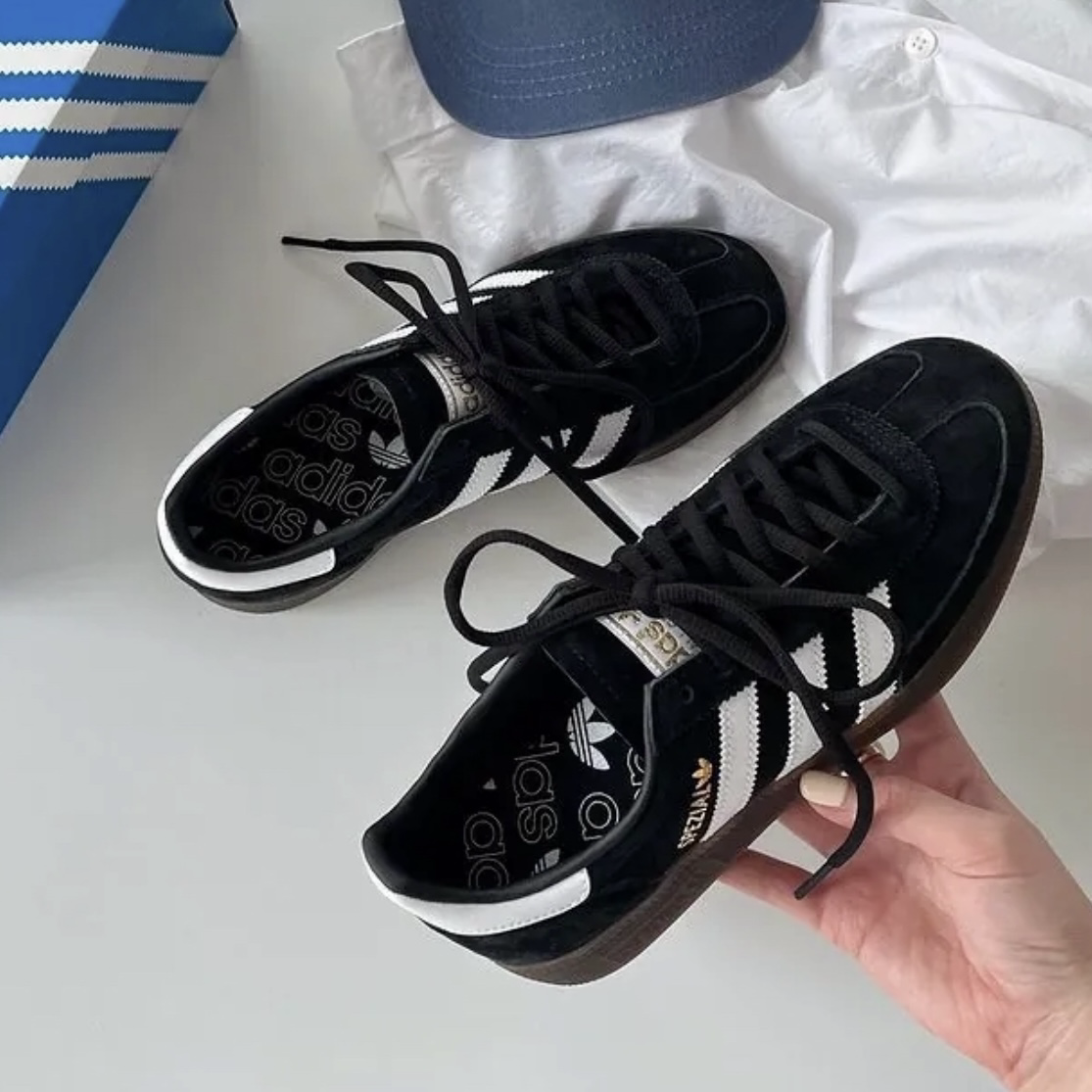 Adidas Original Handball Spezial 黑白 麂皮 復古 膠底 德訓鞋 休閒鞋
