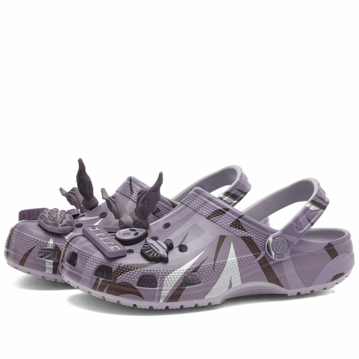 CLOT x Crocs PURPLE 紫荊棘