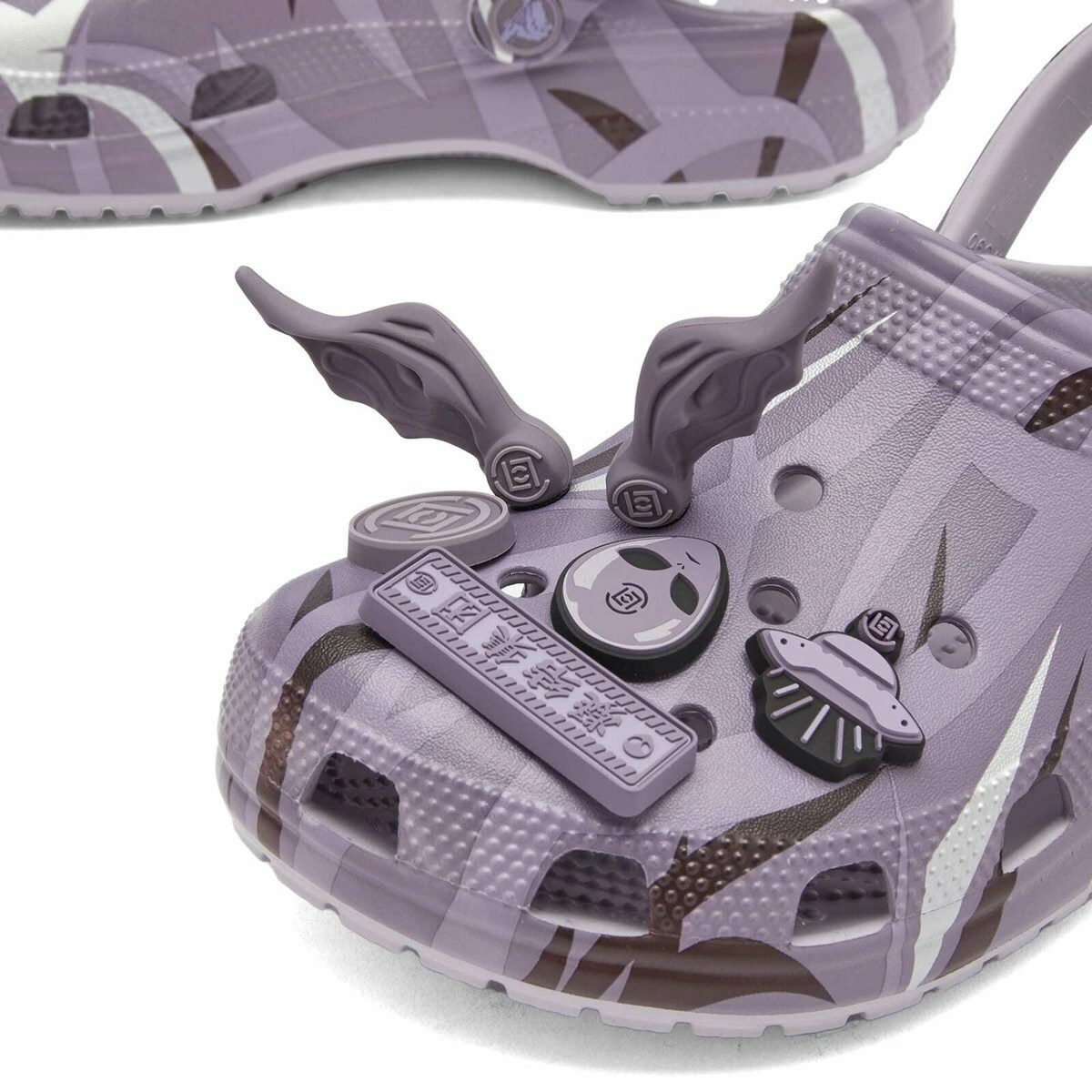 CLOT x Crocs PURPLE 紫荊棘