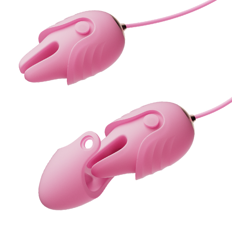 EROCOME - Puppis Nipple Clip Wired Vibrator