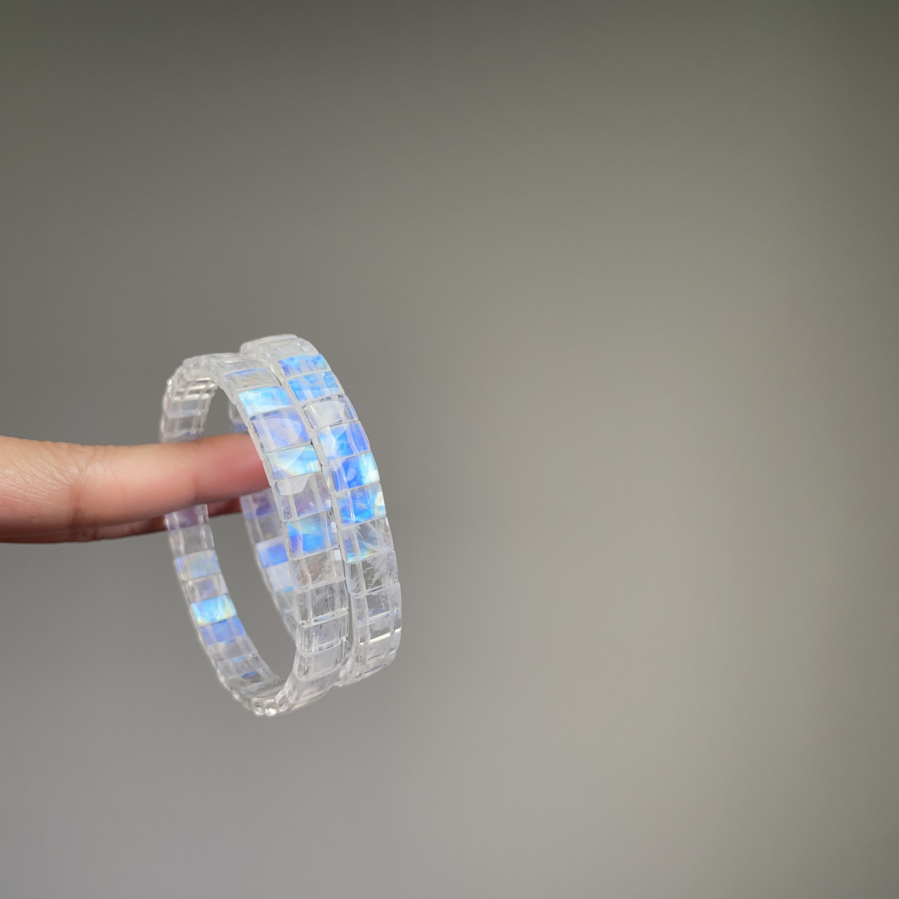 冰藍幻影 · 玻璃體月光方排