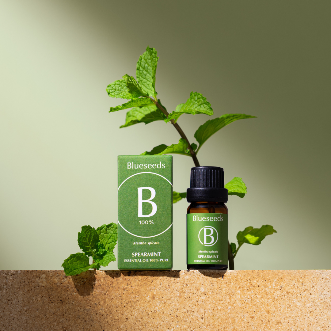 【自然農法香草田】綠薄荷精油 10ml 百分百植物萃取精油
