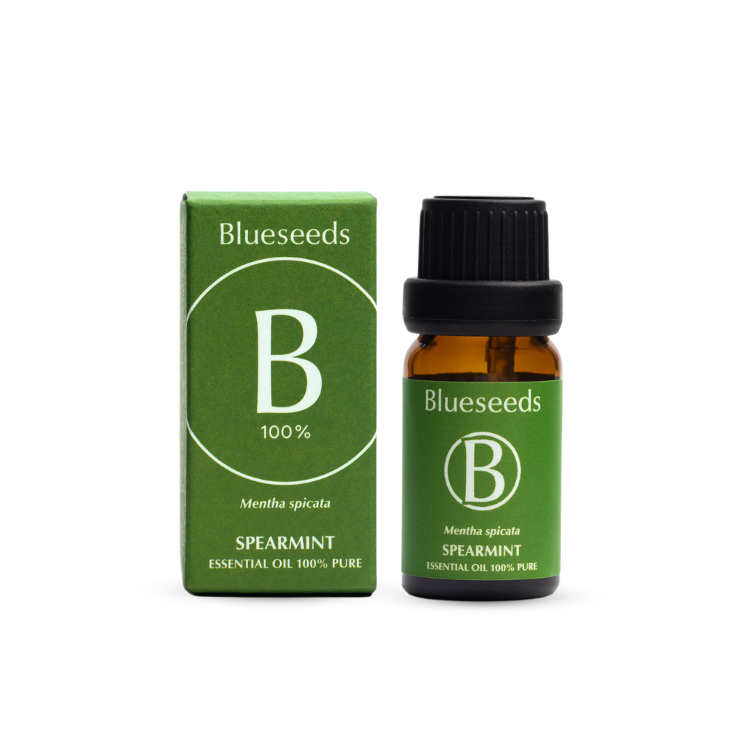 【自然農法香草田】綠薄荷精油 10ml｜百分百植物萃取精油