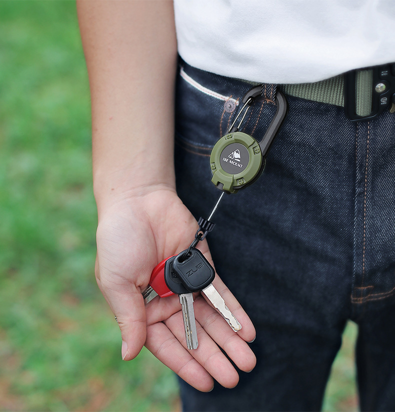 【客製】多功能伸縮鑰匙圈
