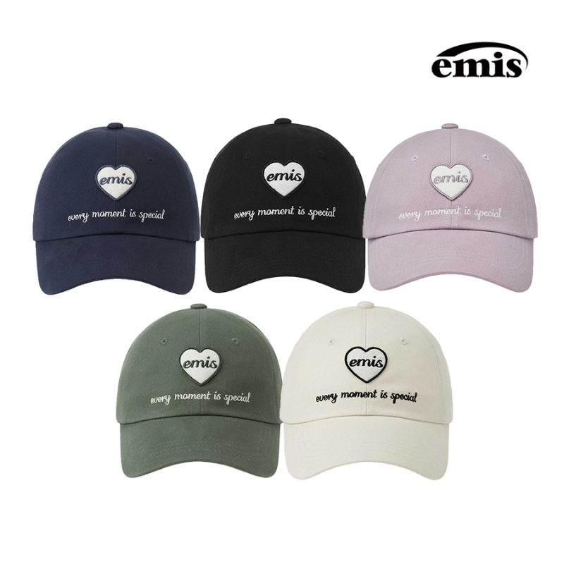 emis心型刺繡棒球帽