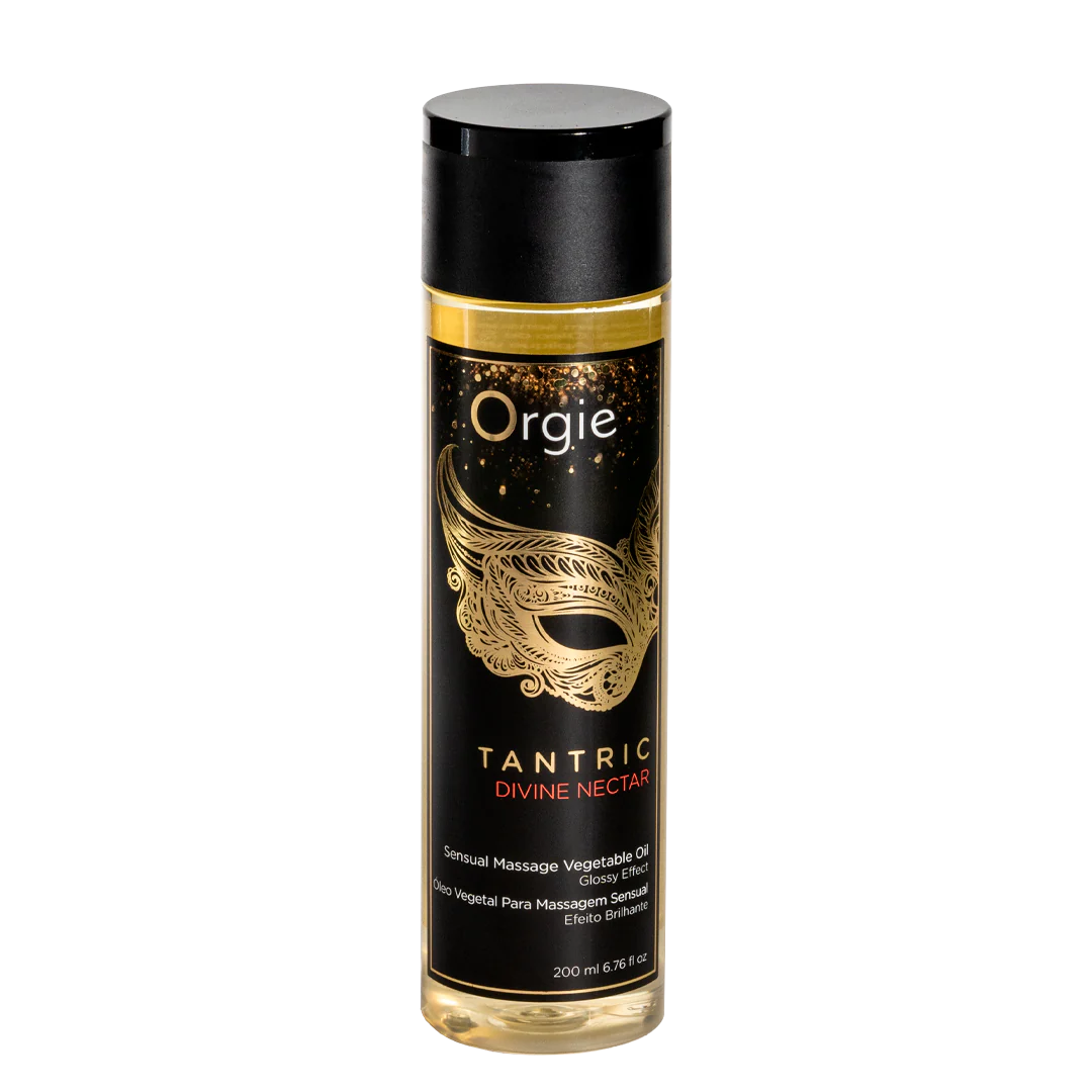 Orgie Tantric Divine Nectar Red Wine Pear Massage Oil 200ml
