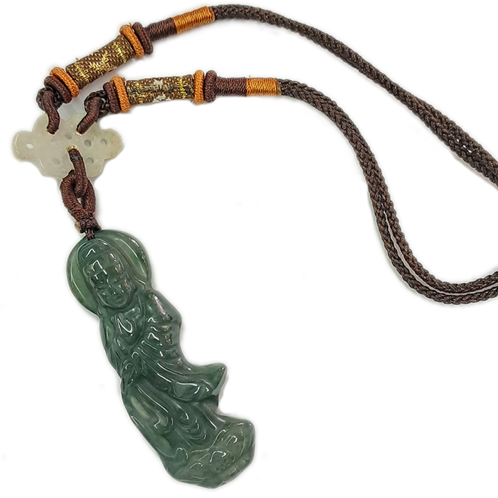 白衣觀音{七彩玉}項鍊【十方】139790