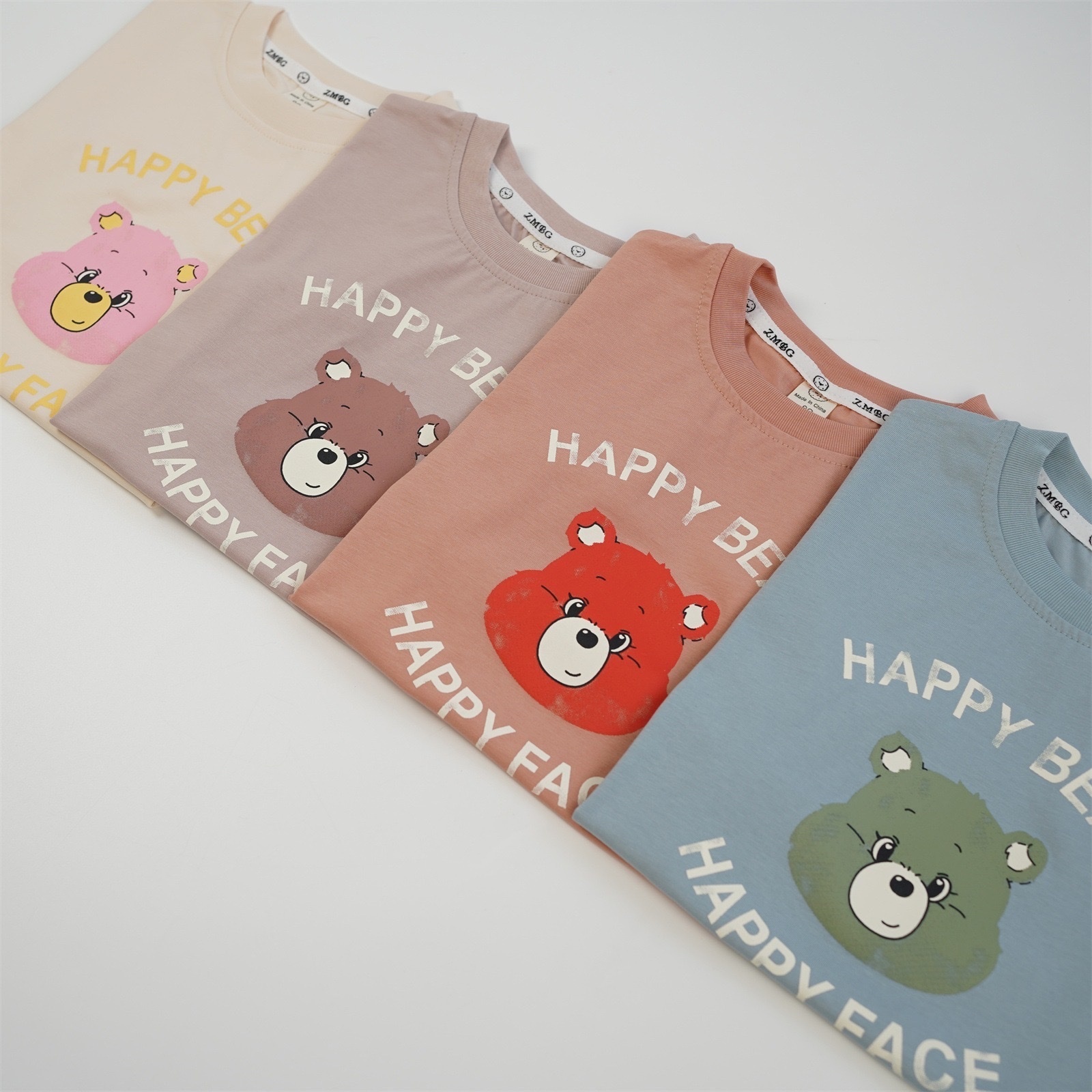 純棉大頭熊上衣