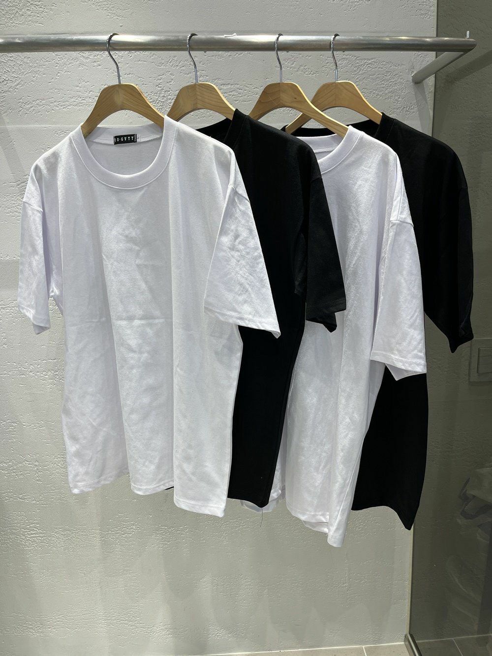 OverSize淨色短袖Tee 10.GVTY-0198T