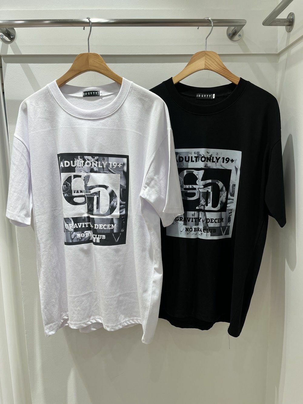 OverSize英文字圖案短袖Tee 10.GVTY-0201T