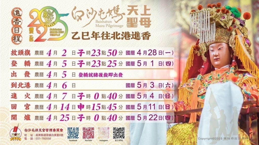 白沙屯媽祖進香