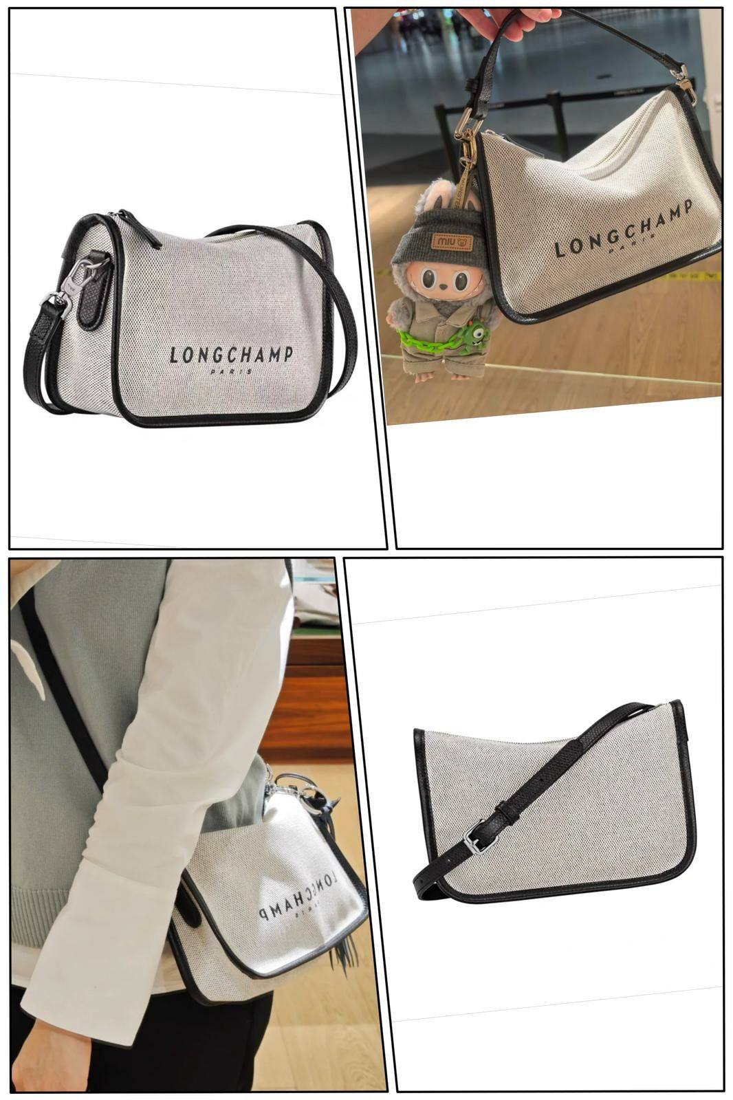 LONGCHAMP 春季帆布包