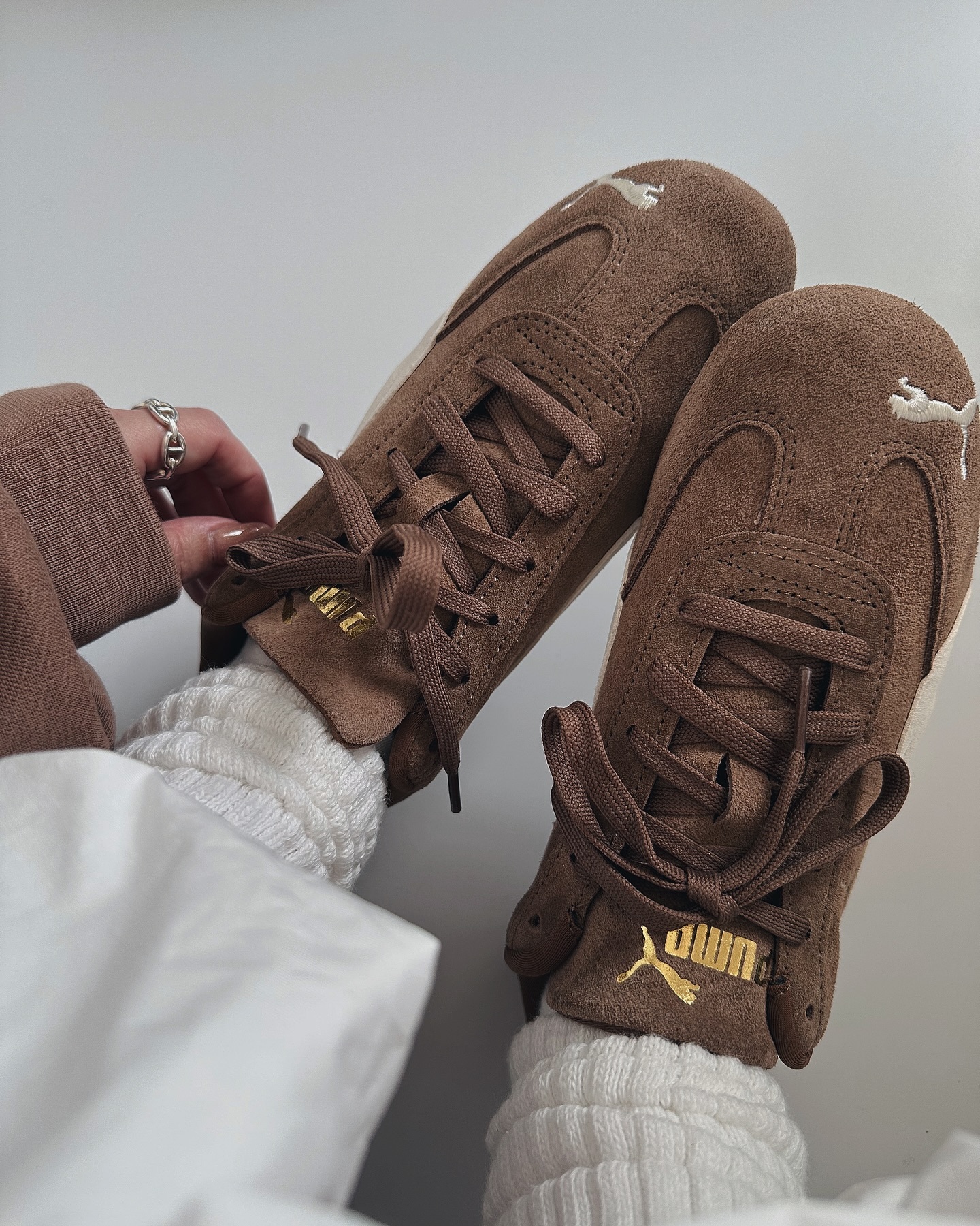 現貨┃PUMA SPEEDCAT OG 咖啡色 賽車鞋