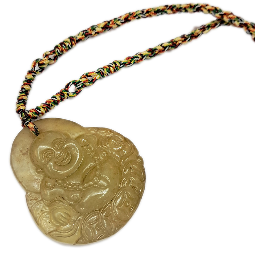 彌勒佛{古玉}項鍊【十方】120163