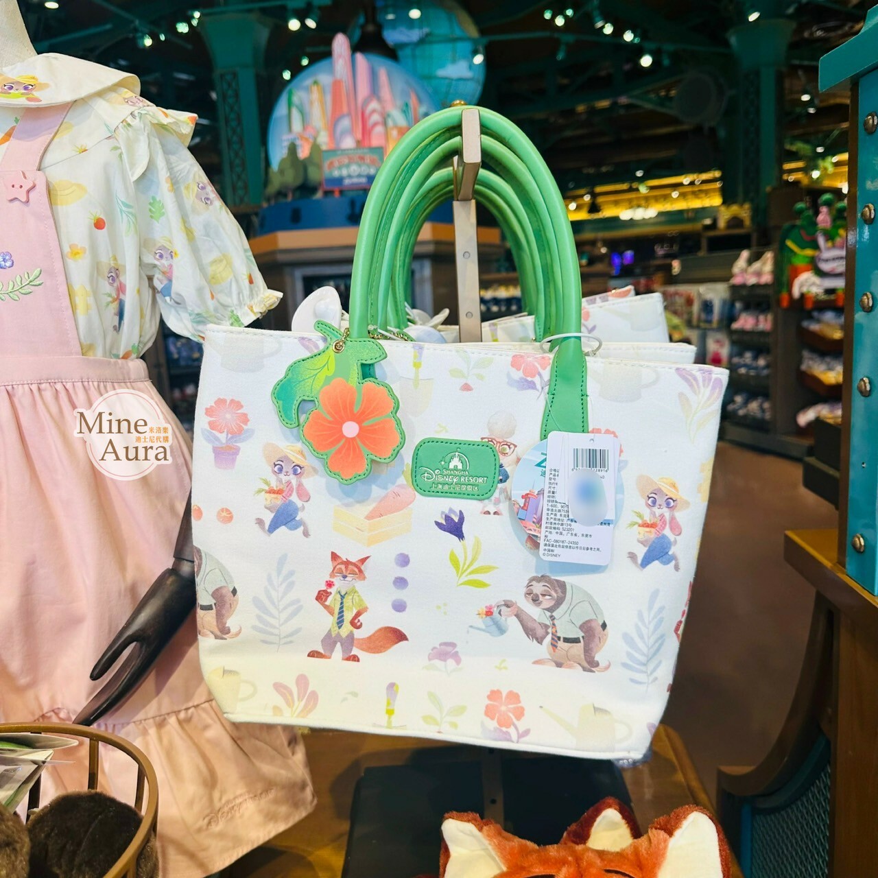 (限時特價) 2025 春日 動物方城市 Zootopia 系列 手提包 托特包 斜背包 -上海迪士尼樂園