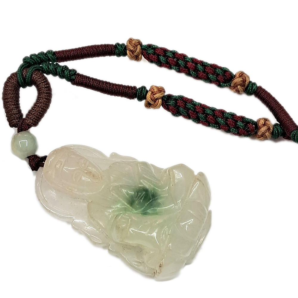 觀音菩薩{大陸玉}項鍊【十方】137645