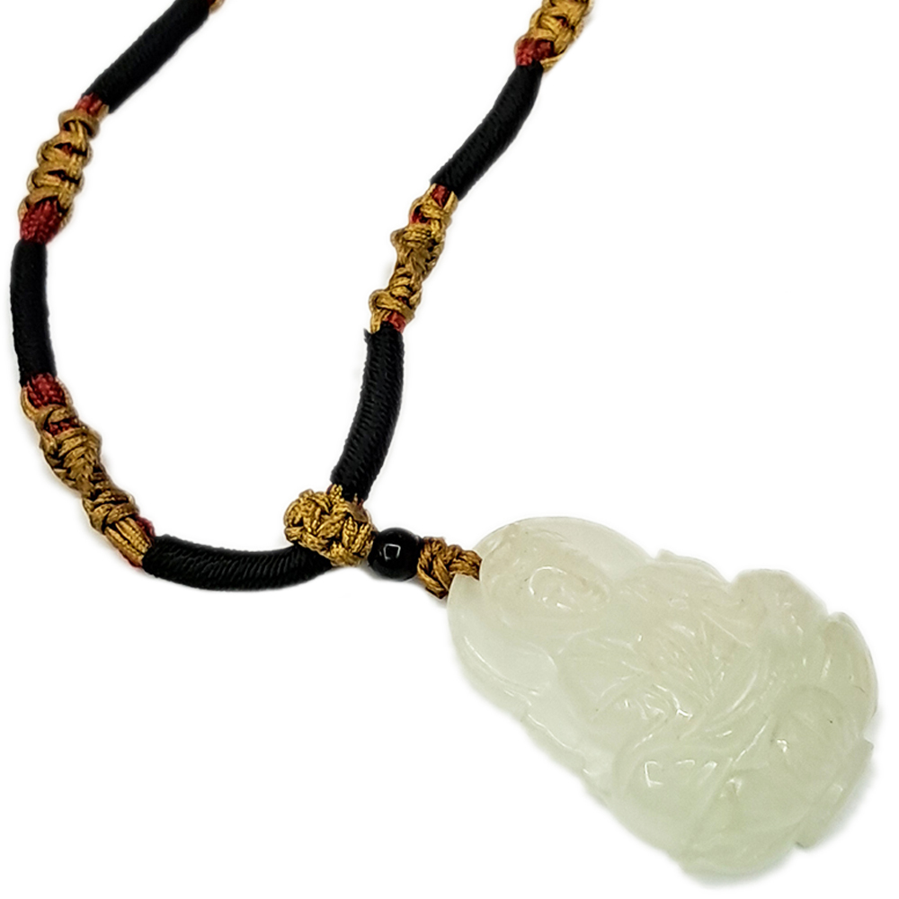 觀音菩薩{玉}中國結項鍊【十方】138175
