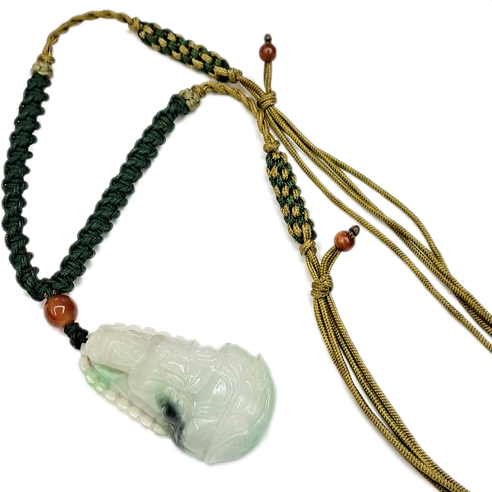 觀音菩薩{玉}中國結項鍊【十方】138182