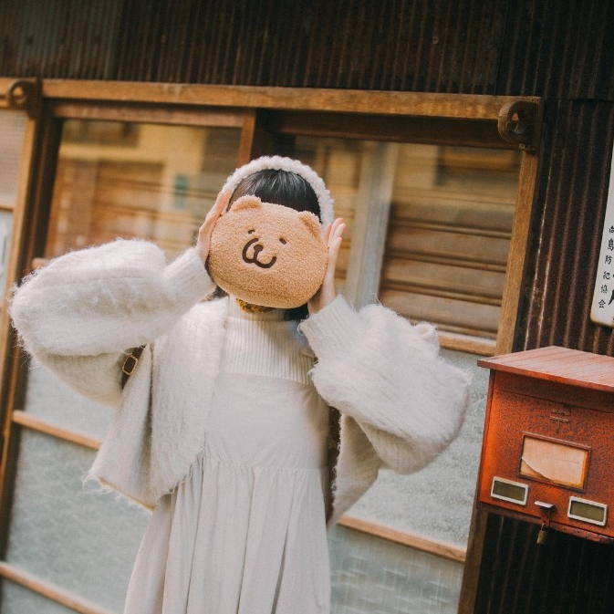 咻熊家的小熊包 側背包 熊頭包｜咻咻熊