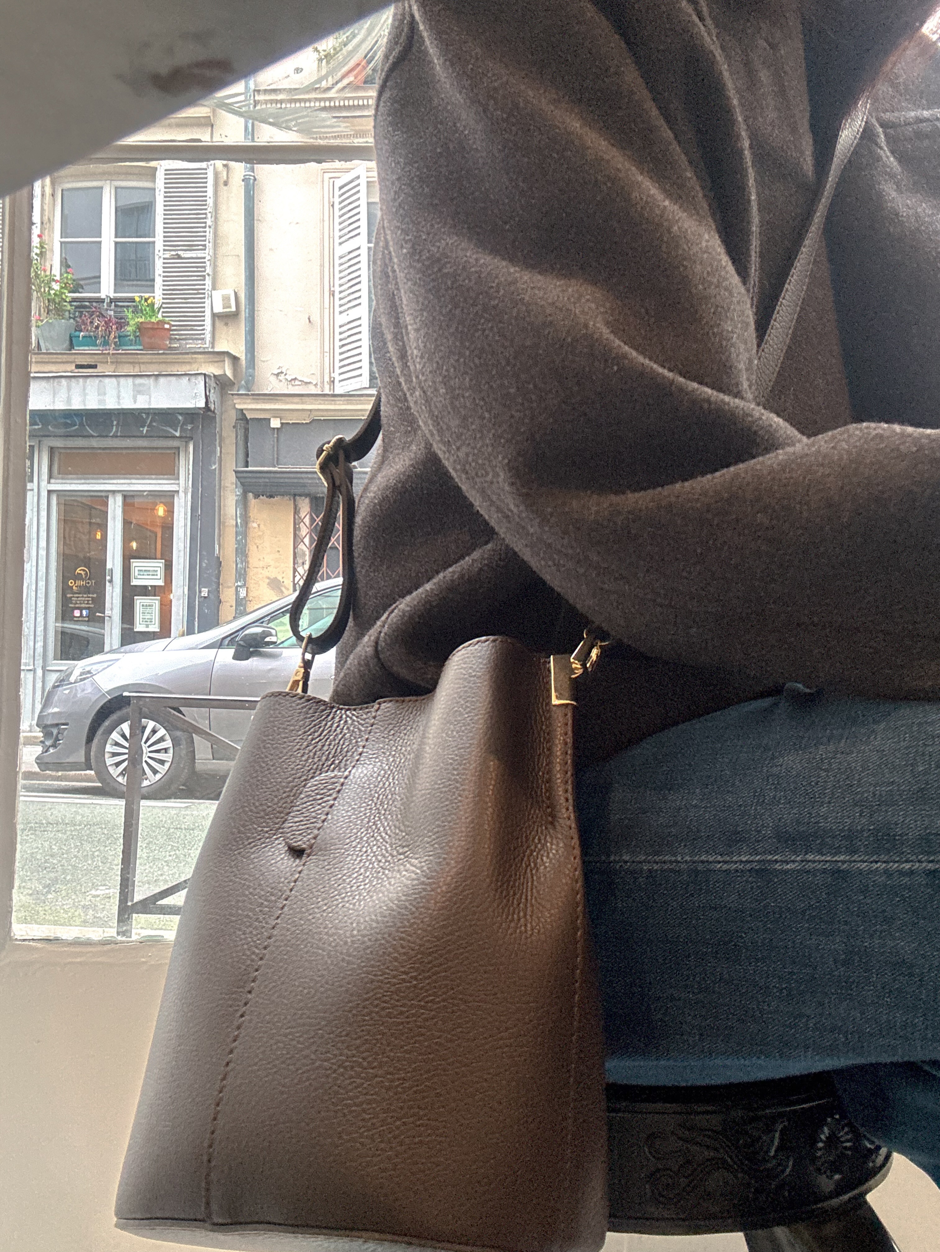 Cherry Paris Leather Lilwenn 4090 Chocolate 深朱古力色