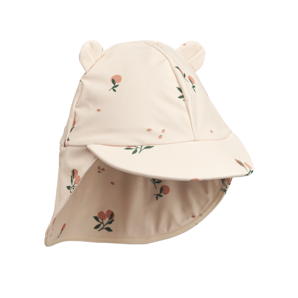 〖 Liewood 〗蜜桃熊熊防曬泳帽