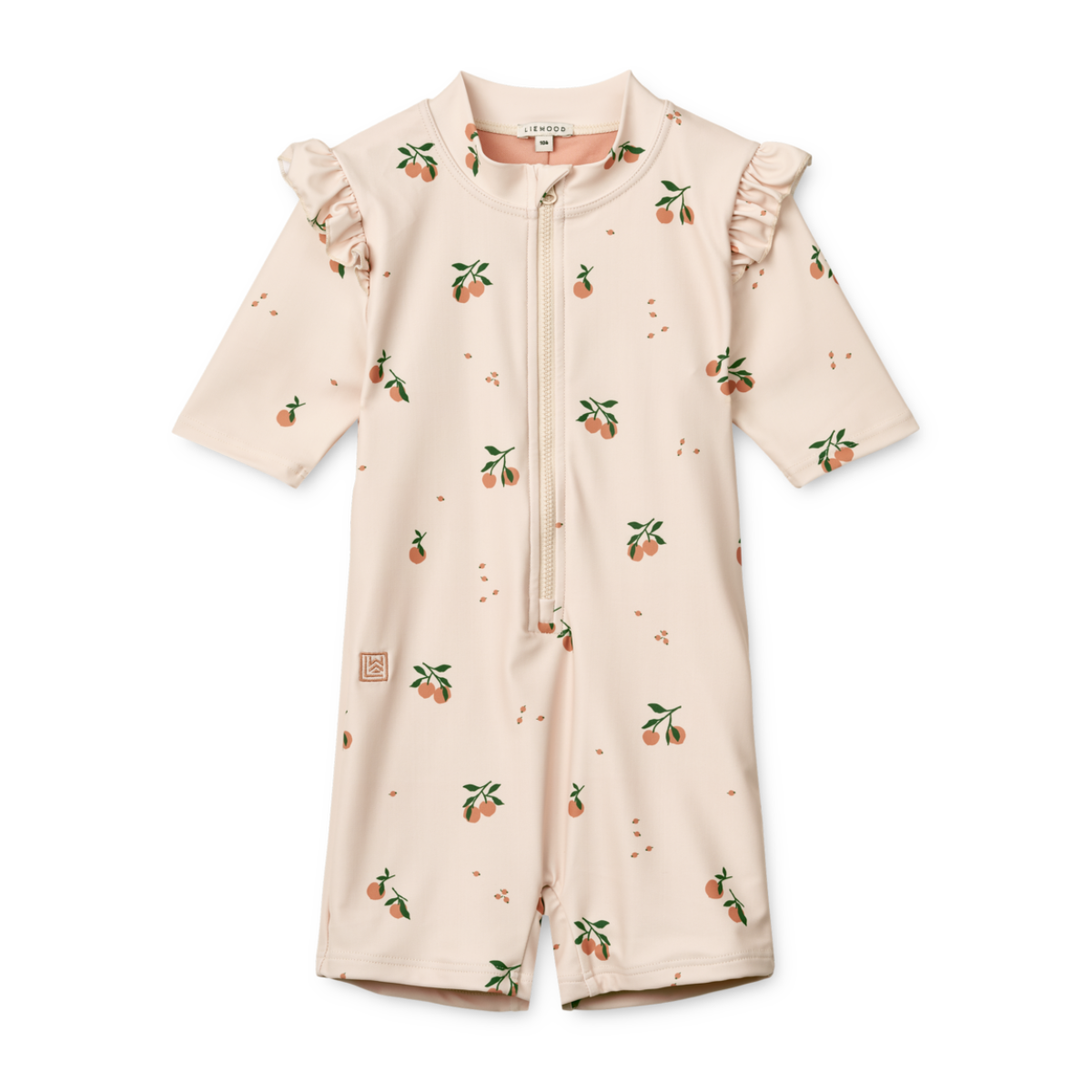 〖 Liewood 〗蜜桃防曬連身泳衣