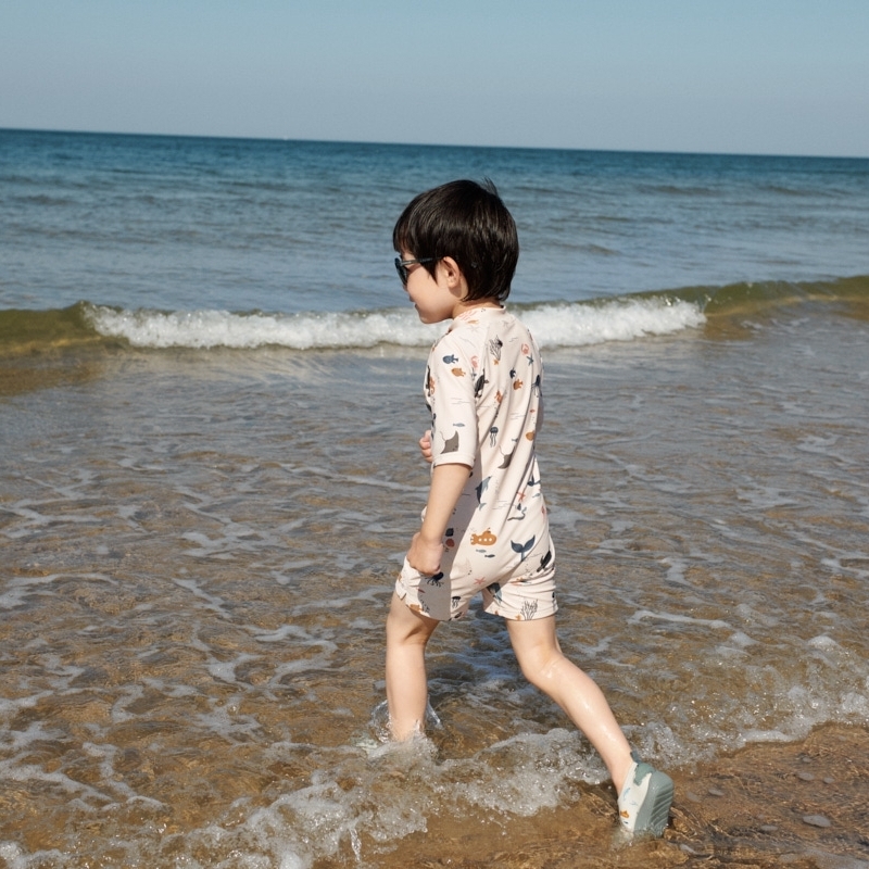 〖 Liewood 〗海洋世界防曬連身泳衣