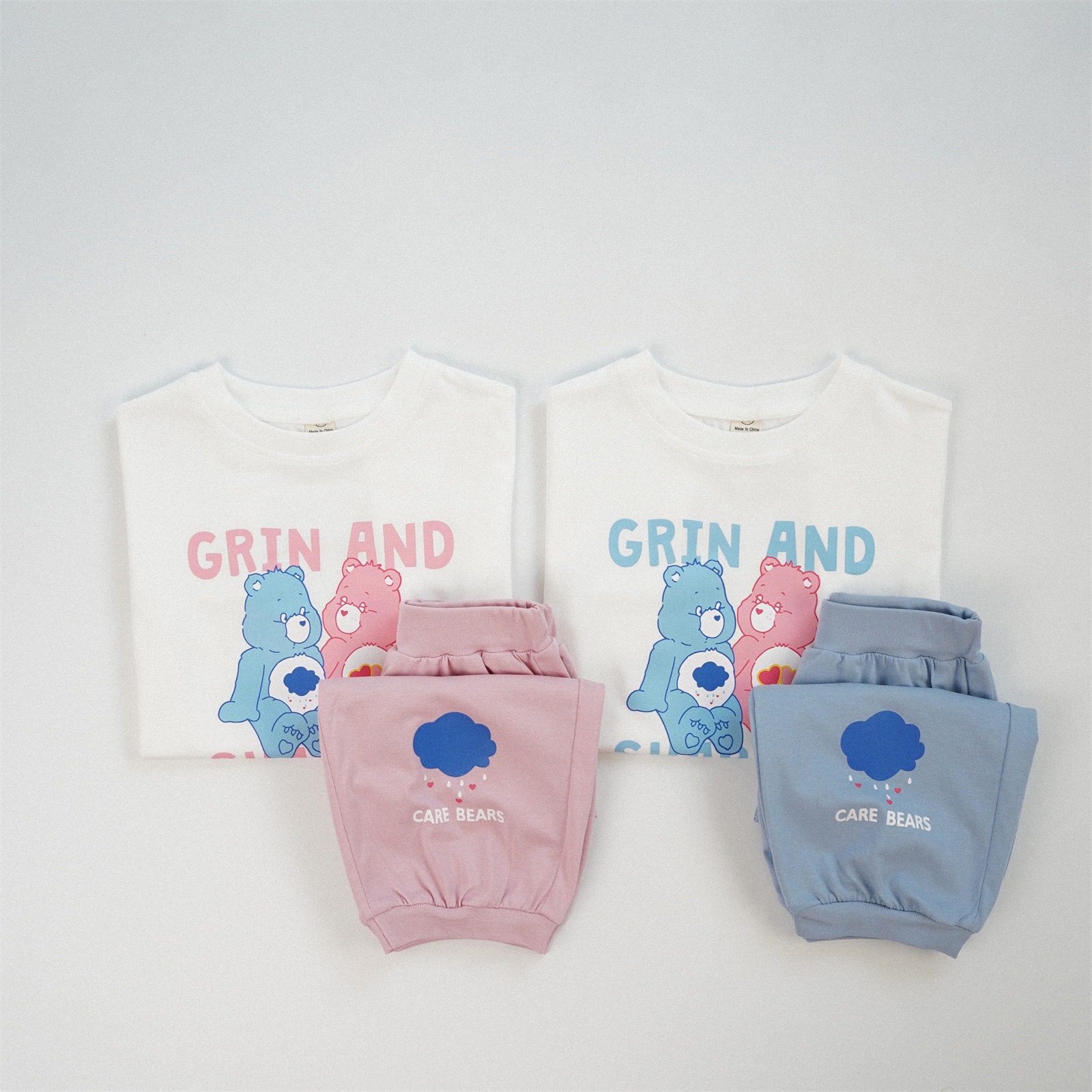 粉嫩熊熊防蚊褲套裝